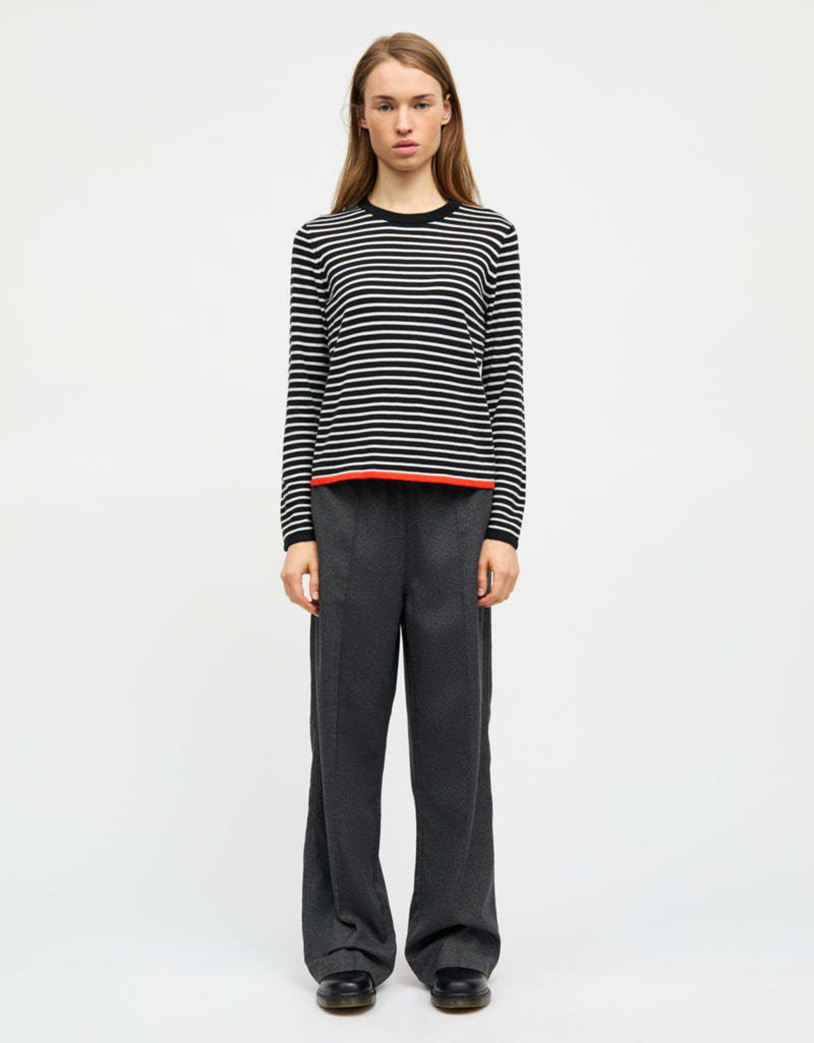 Mads Norgaard Pull 'Ivy' - Black/Vanilla Ice - Mads Norgaard