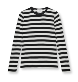 Mads Norgaard Pull 'Sharon' - Black/Vanilla Ice - Mads Norgaard