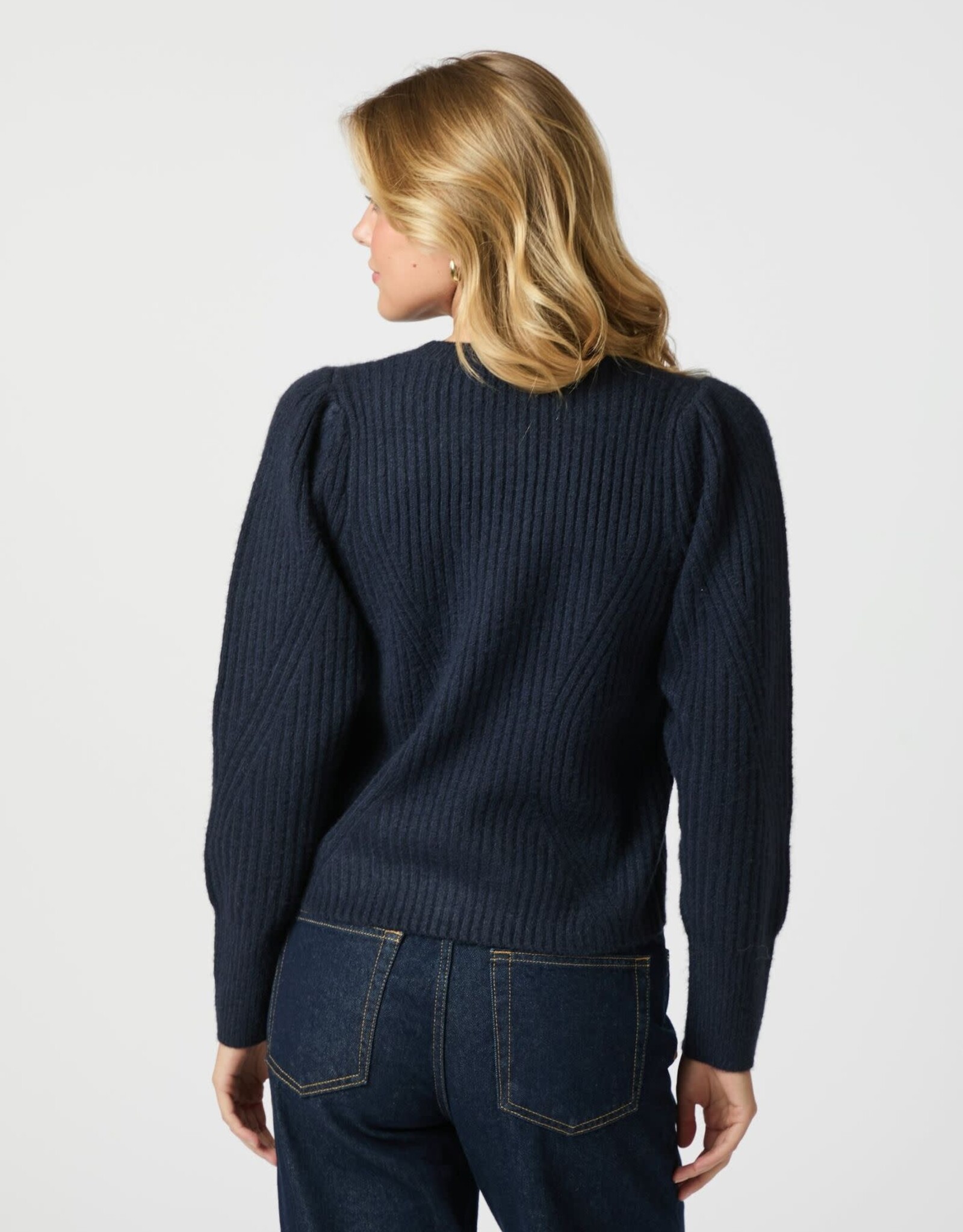 Cardigan 'Puli' - Navy - Neo Noir