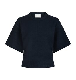 Pull Korte Mouw 'Asha' - Navy - Neo Noir