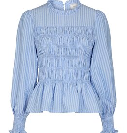 Blouse Stripe 'Possa' - Light Blue - Neo Noir