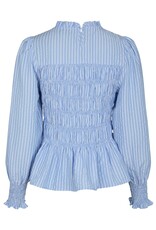 Blouse Stripe 'Possa' - Light Blue - Neo Noir