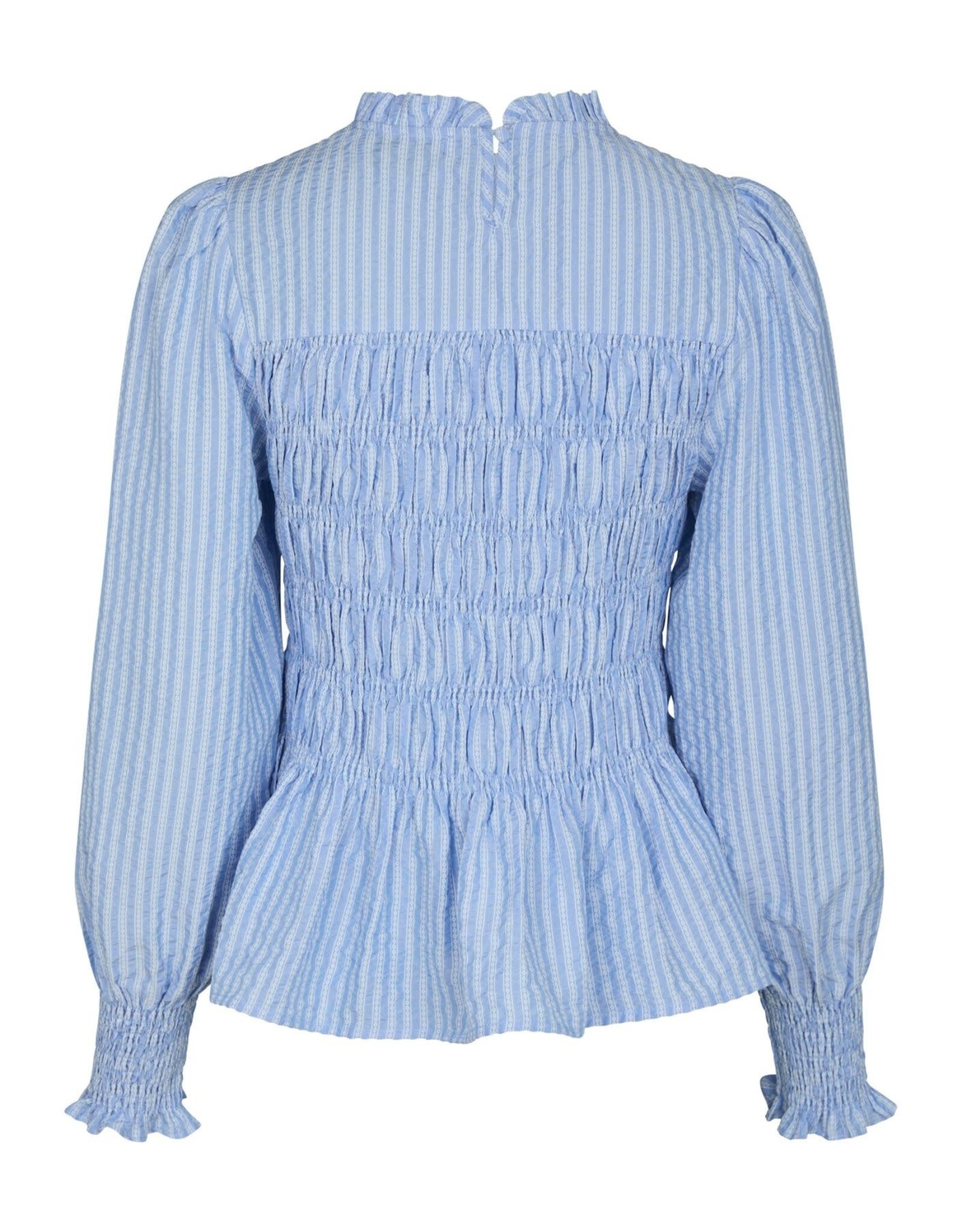Blouse Stripe 'Possa' - Light Blue - Neo Noir
