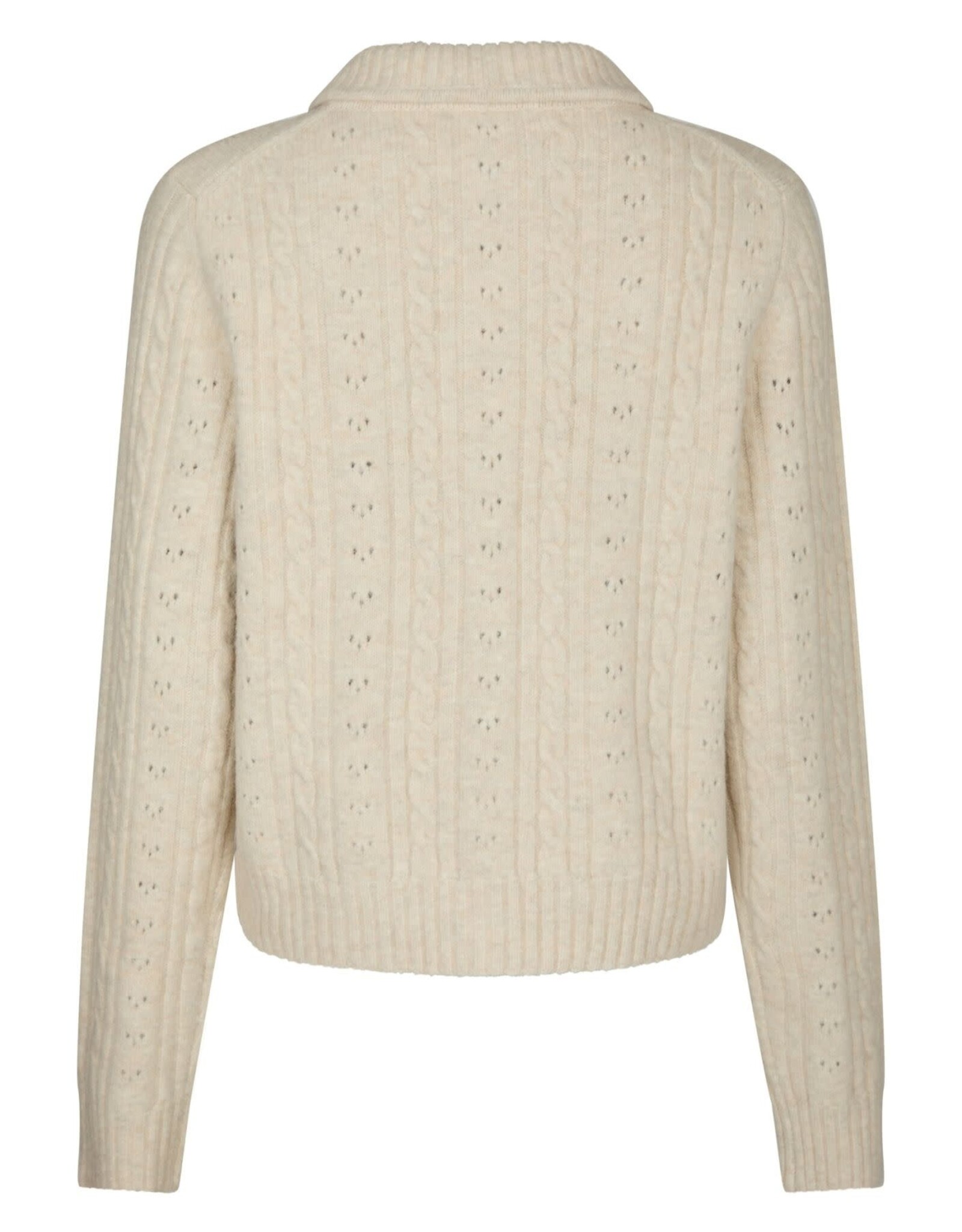 Cardigan 'Emelie' - Ivory - Neo Noir