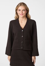 Cardigan 'Pixie' - Dark Brown - Neo Noir
