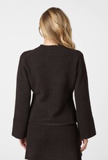 Cardigan 'Pixie' - Dark Brown - Neo Noir