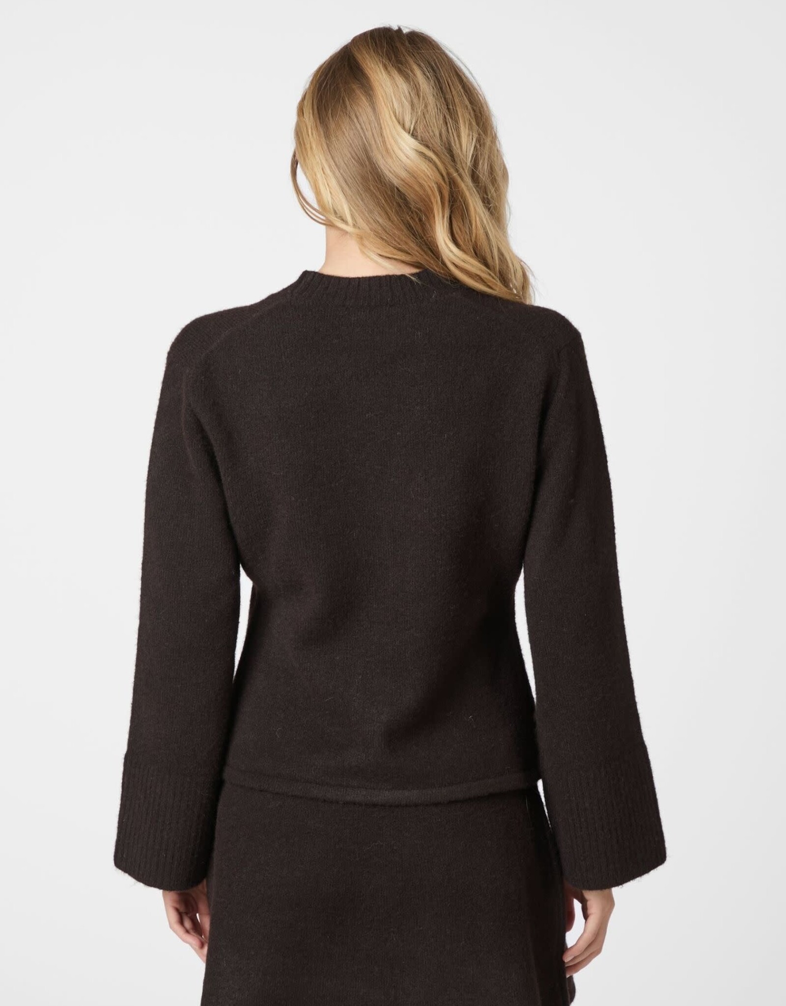 Cardigan 'Pixie' - Dark Brown - Neo Noir