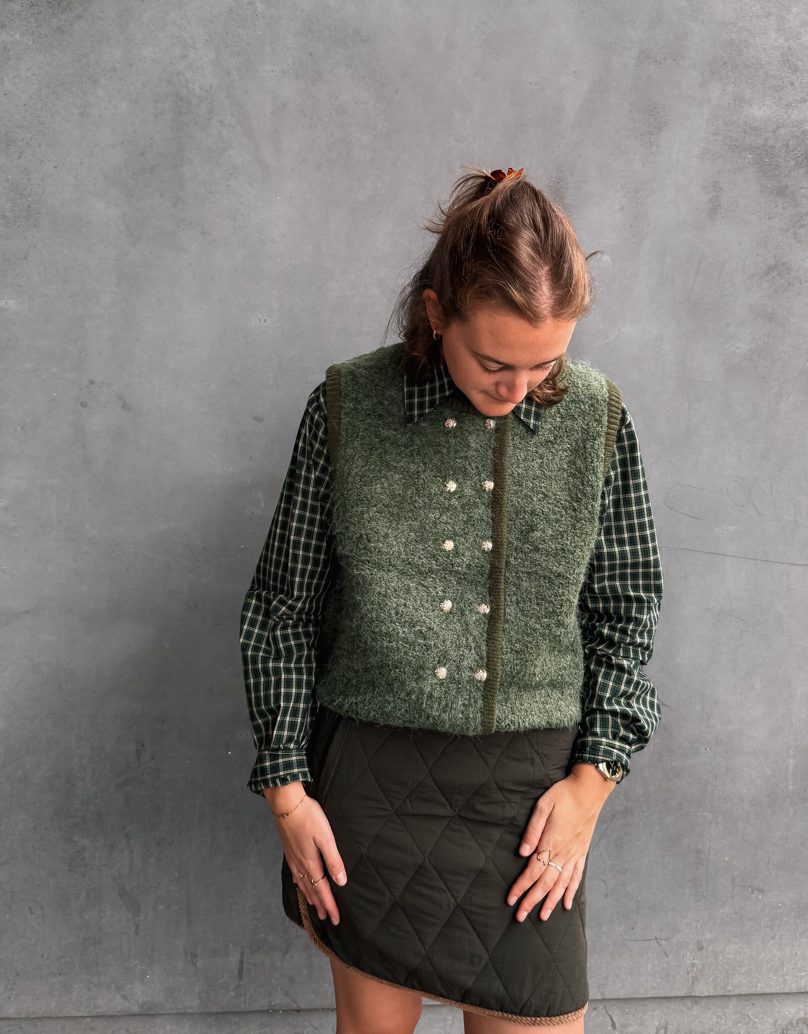 Hod Paris Hemd Carreaux 'Freya' - Garden - Hod Paris