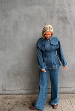 Studio Amaya Broek 'Mies' - Blue - Studio Amaya