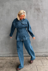 Studio Amaya Broek 'Mies' - Blue - Studio Amaya