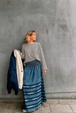 Lollys Laundry Sweater 'Demi' - Dark Blue - Lollys Laundry