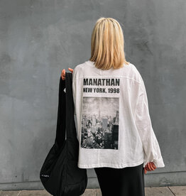 The Golden House Ad Longsleeve 'Magalie' - Blanc - Adoré