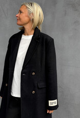 Harper&Yve  Mantel 'Hazel' - Black - Harper&Yve