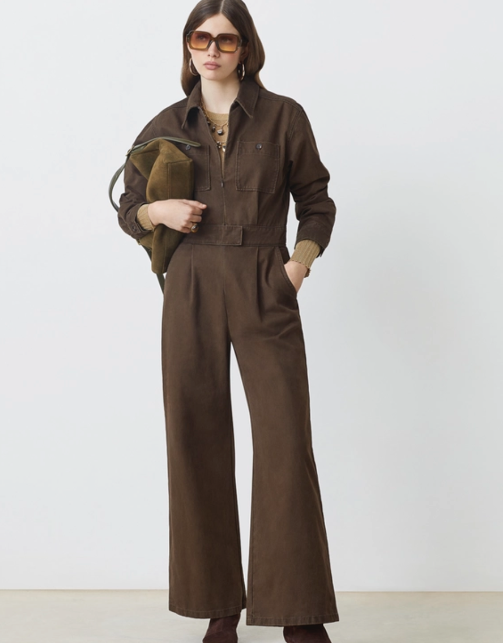 Suncoo Jumpsuit 'Torino' - Choco - Suncoo