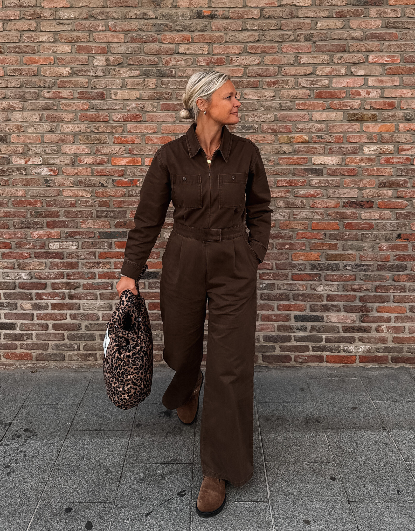 Suncoo Jumpsuit 'Torino' - Choco - Suncoo
