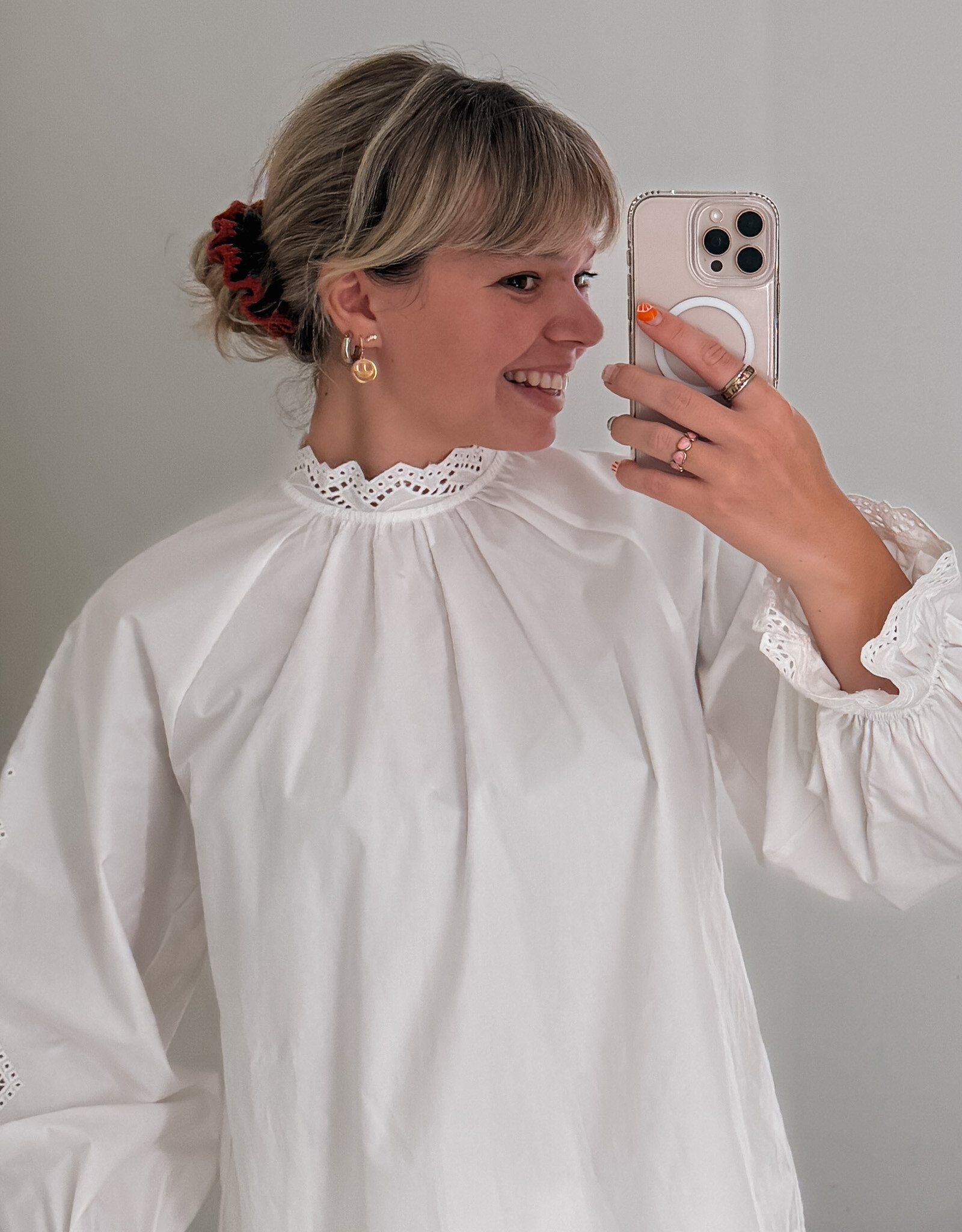 Suncoo Blouse 'Lola' - Blanc Casse - Suncoo