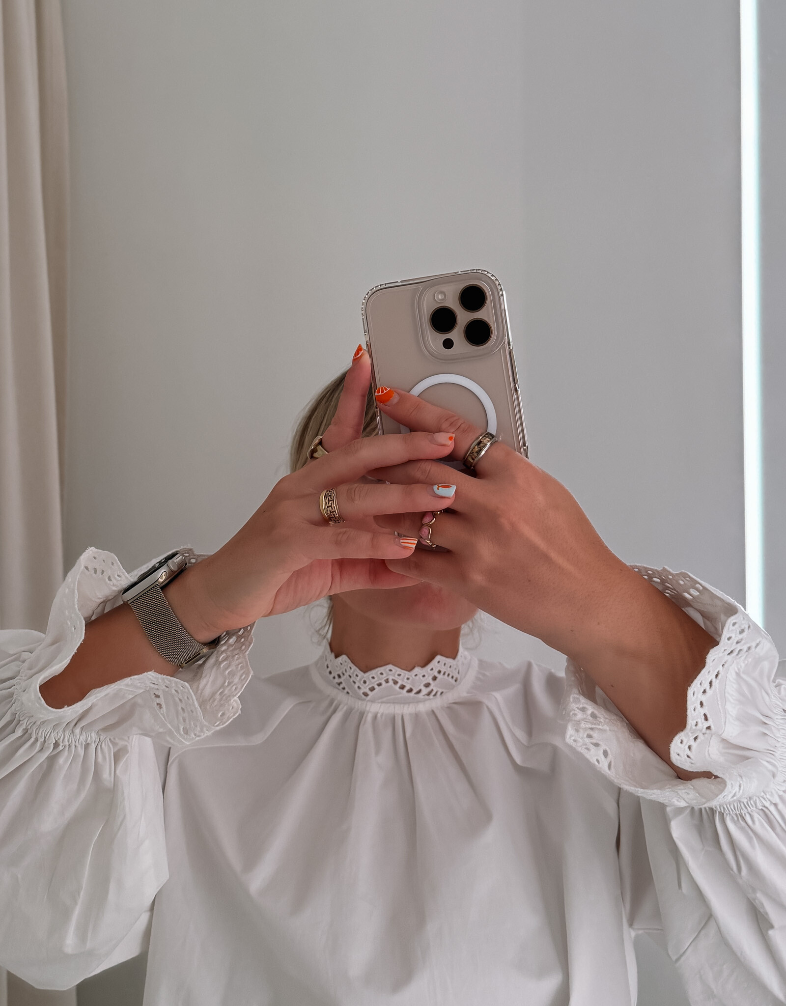 Suncoo Blouse 'Lola' - Blanc Casse - Suncoo