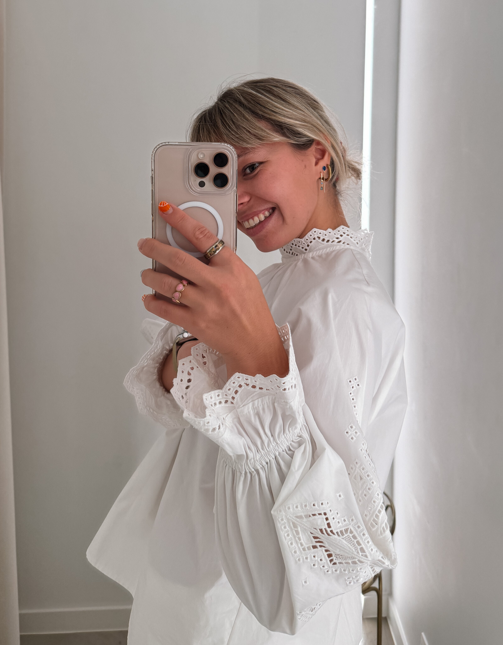 Suncoo Blouse 'Lola' - Blanc Casse - Suncoo