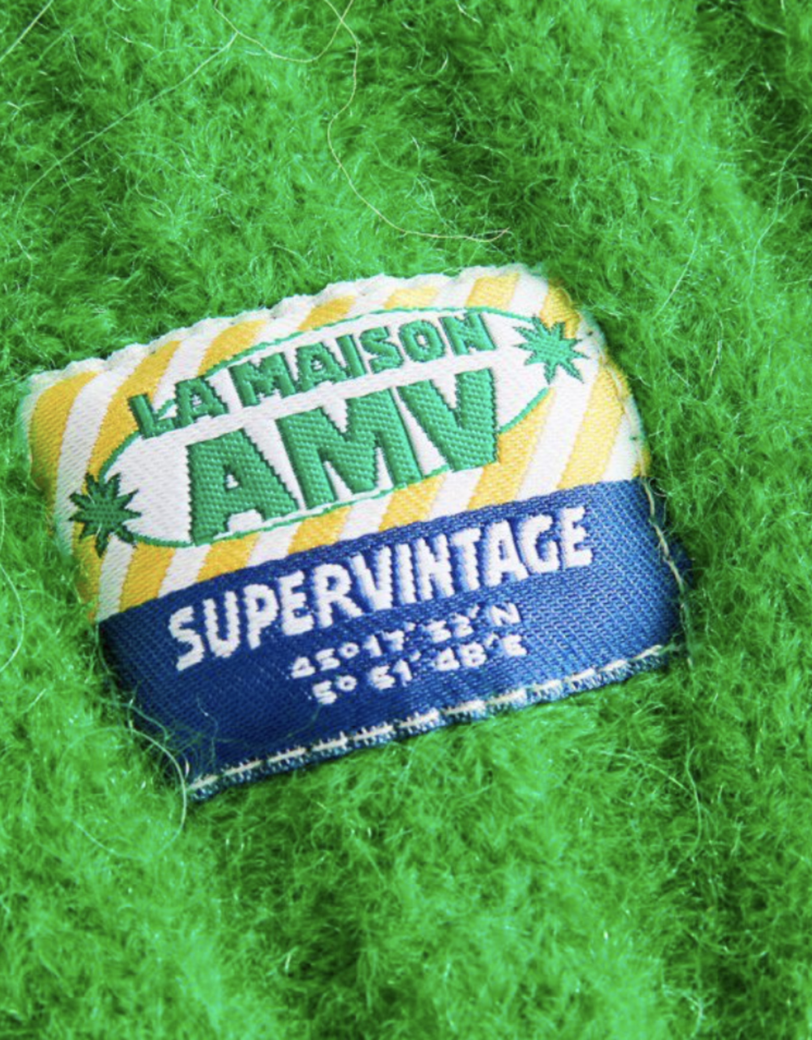 American Vintage Sjaal 'Vitow' - Trefle Clover - VITO20B - American Vintage