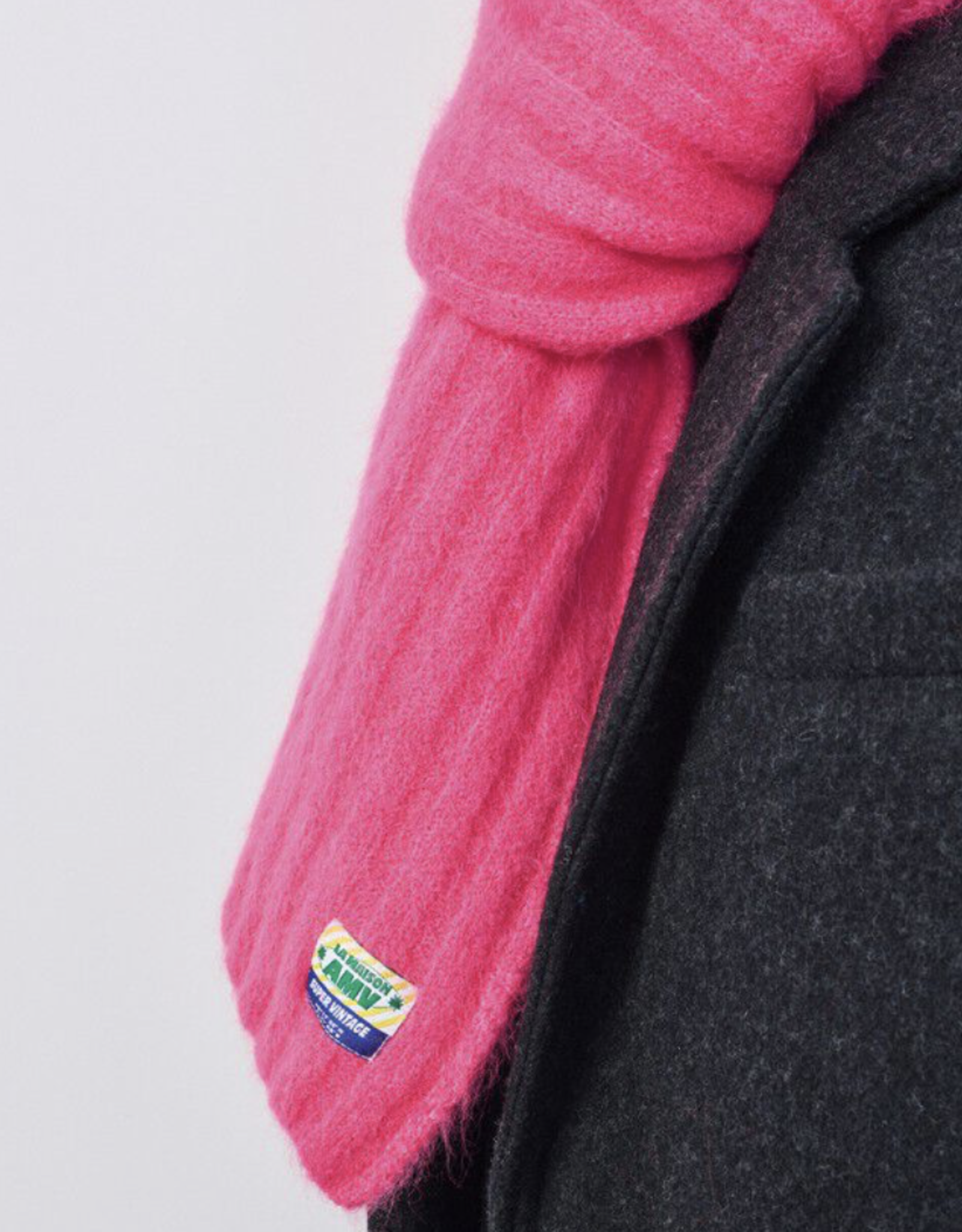 American Vintage Sjaal 'Vitow' - Rose Fluo Chine - VITO20B - American Vintage