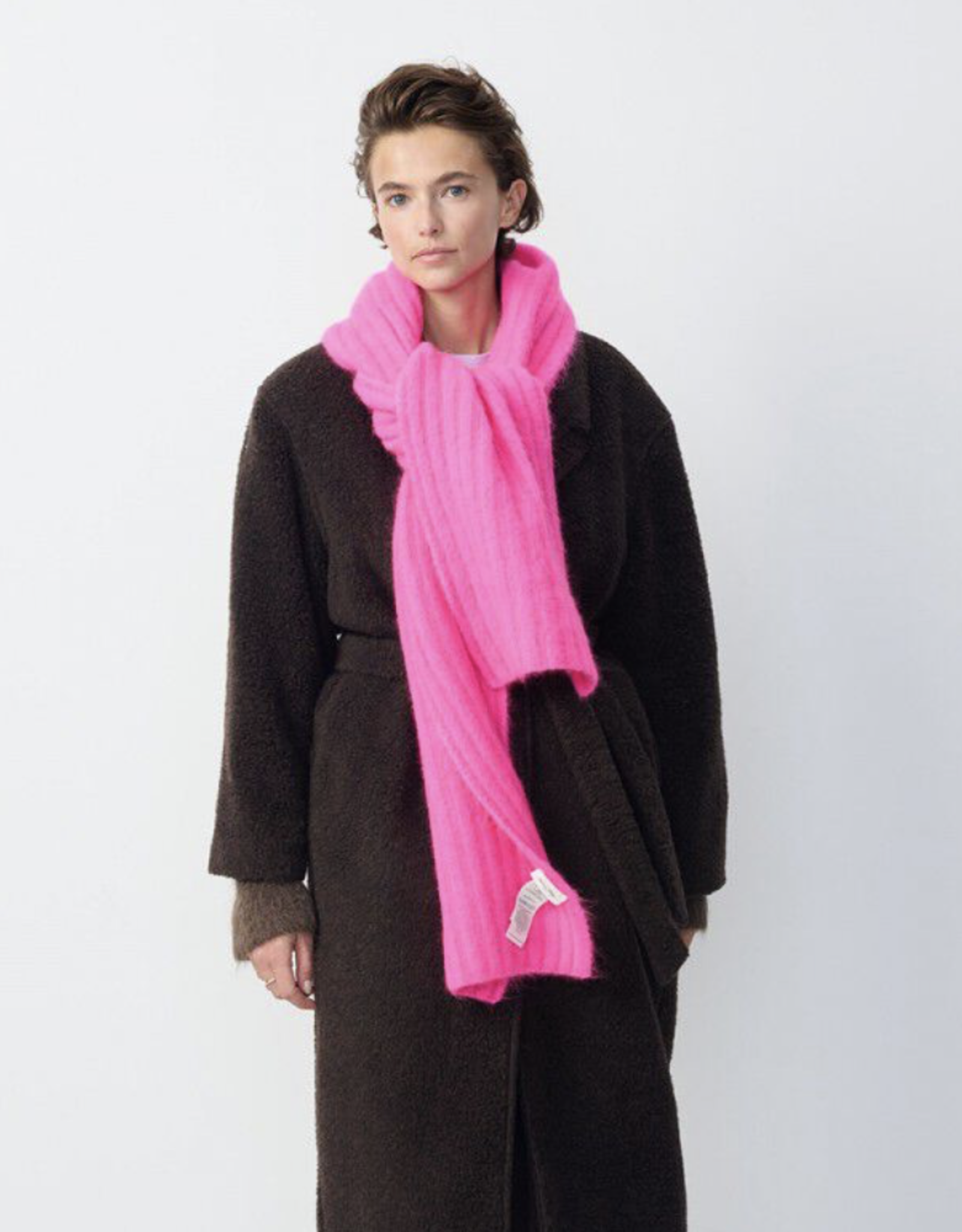 American Vintage Sjaal 'Vitow' - Rose Fluo Chine - VITO20B - American Vintage