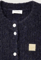 American Vintage Cardigan 'East' - Navy Mouline - East19MM - American Vintage