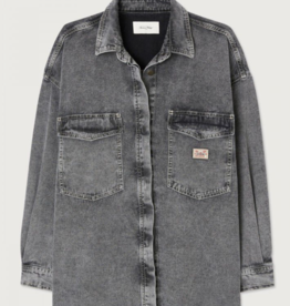 American Vintage Hemd 'Jazy' - Grey - JAZ06A  - American Vintage