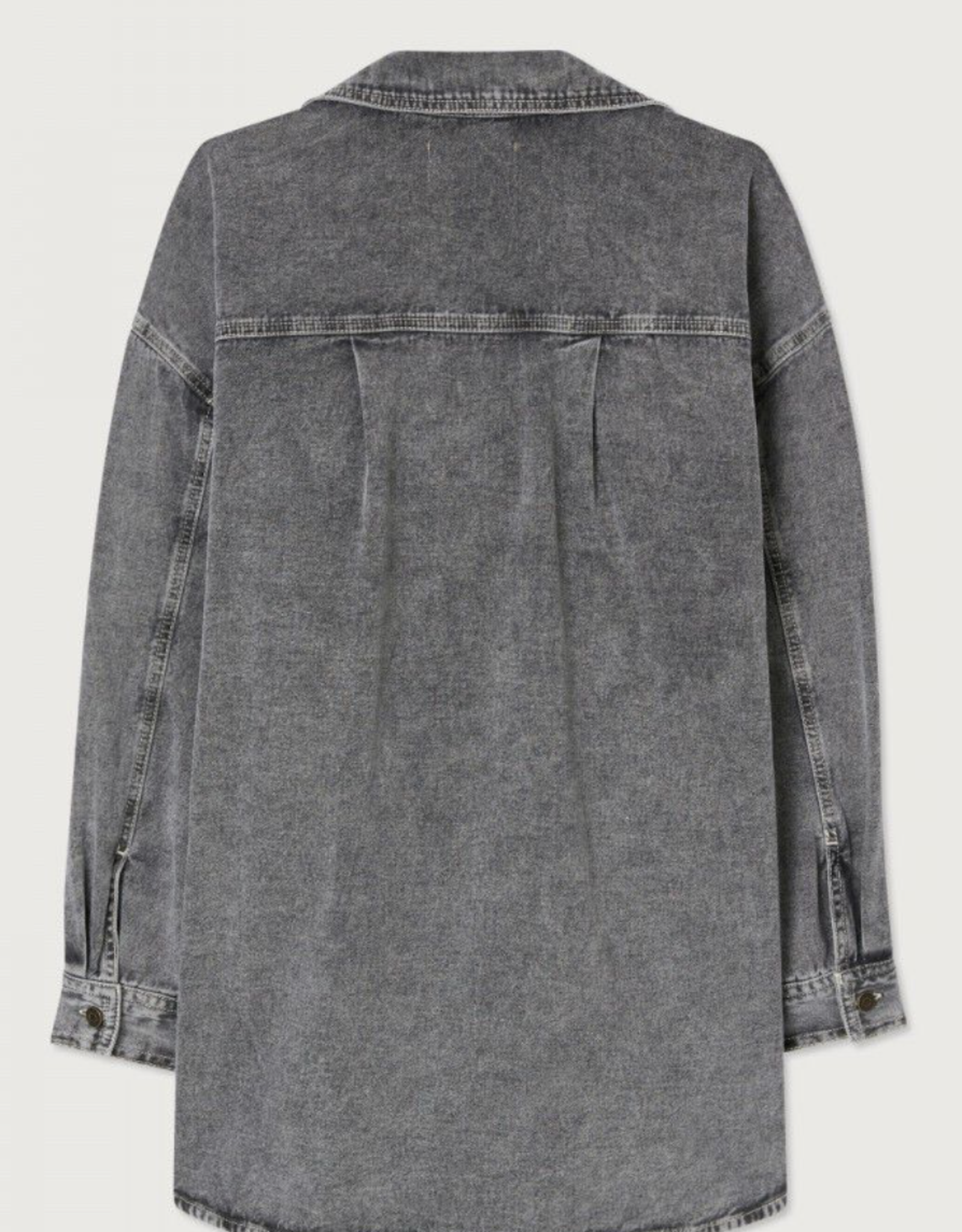 American Vintage Hemd 'Jazy' - Grey - JAZ06A  - American Vintage