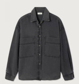 American Vintage Hemd 'Jazy' - Black - JAZ06AC - American Vintage
