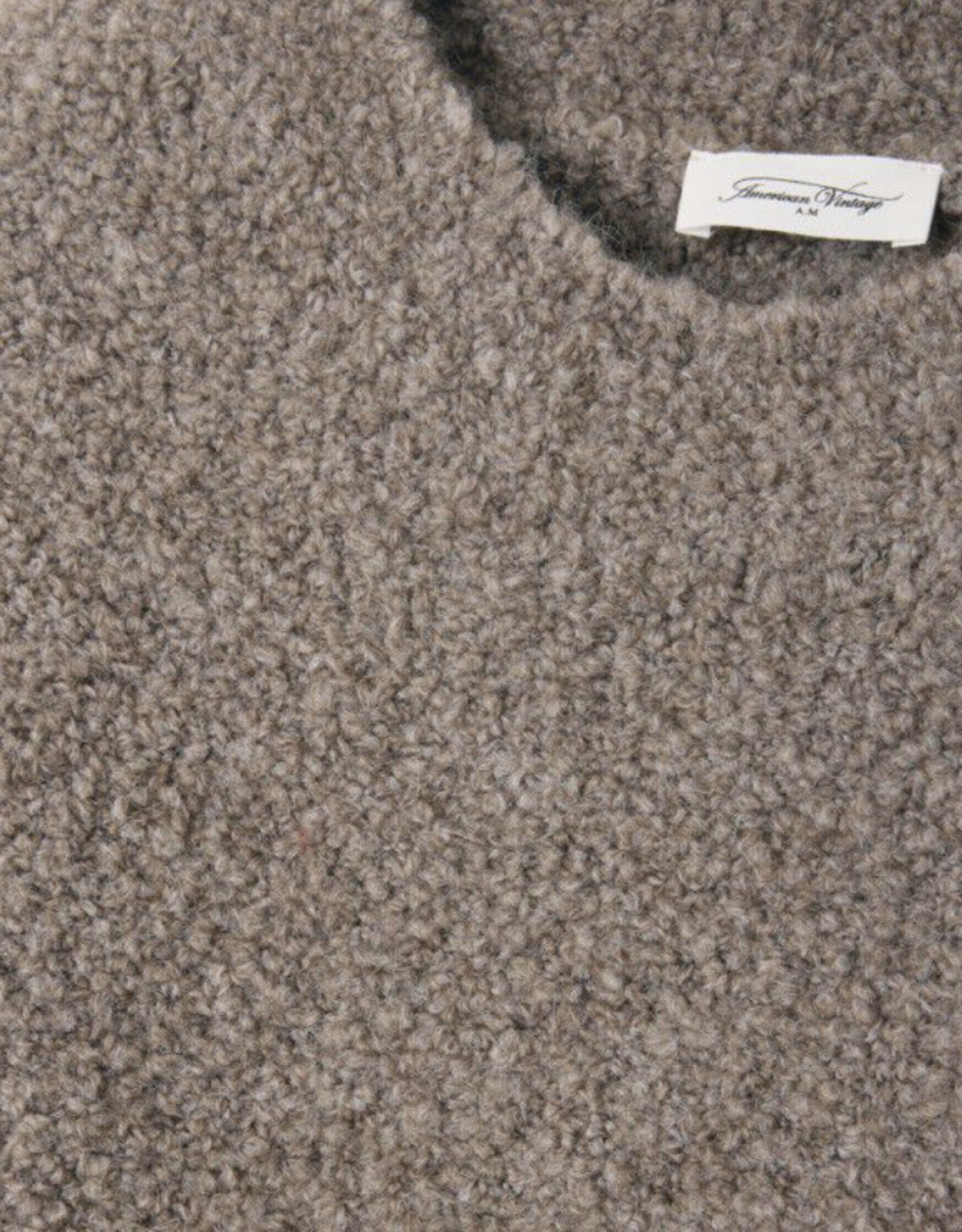American Vintage Pull 'Zolly' - Taupe Chine - Zol18B  - American Vintage