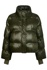Puffer 'Rhea' - Olive - Neo Noir