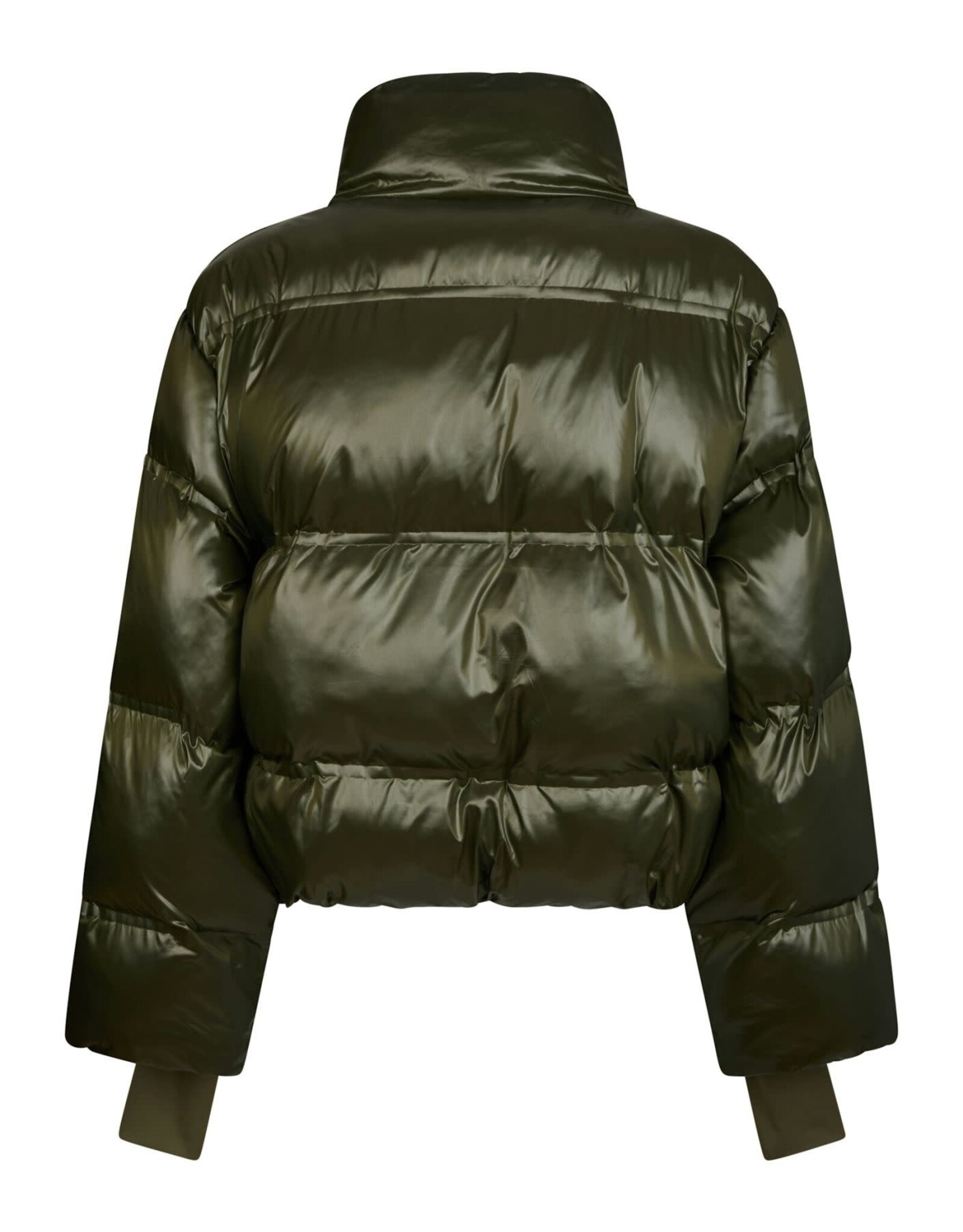 Puffer 'Rhea' - Olive - Neo Noir