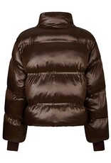 Puffer 'Rhea' - Dark Brown - Neo Noir