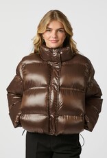 Puffer 'Rhea' - Dark Brown - Neo Noir