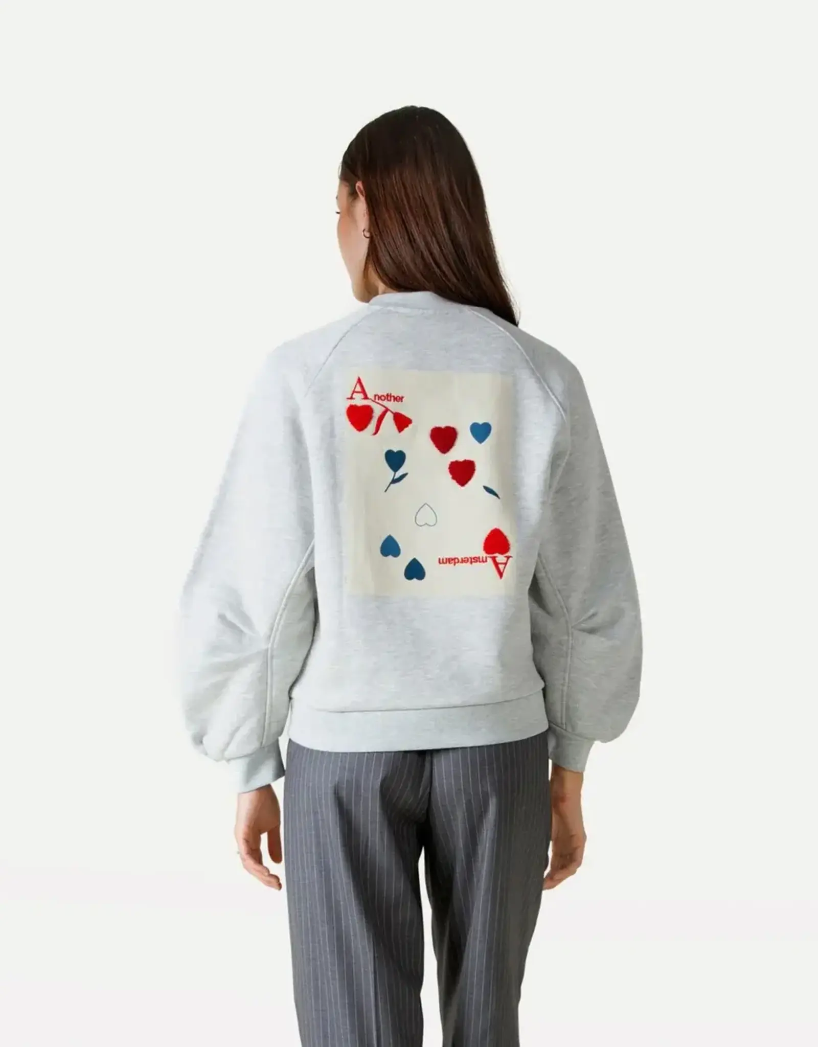 Another Label Sweater 'Niya' - Grey Melee - Another Label