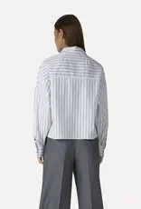 Another Label Blouse 'Feyza' - Black With Stripe - Another-Label Another Label Blouse 'Feyza' - Black With Stripe - Another-Label