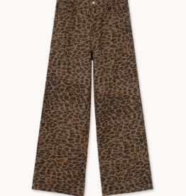 The Tiny Big Sister Jeans Animal Print  'Berta' - Mocha  - The Tiny Big Sister