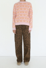 The Tiny Big Sister Jeans Animal Print  'Berta' - Mocha  - The Tiny Big Sister The Tiny Big Sister Jeans Animal Print  'Berta' - Mocha  - The Tiny Big Sister