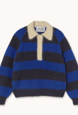 The Tiny Big Sister Knitted Polo 'Frank' -  Navy / Ultramarine - The Tiny Big Sister The Tiny Big Sister Knitted Polo 'Frank' -  Navy / Ultramarine - The Tiny Big Sister
