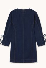 The Tiny Big Sister Jurk  'Lace Denim' - Navy  - The Tiny Big Sister The Tiny Big Sister Jurk  'Lace Denim' - Navy  - The Tiny Big Sister