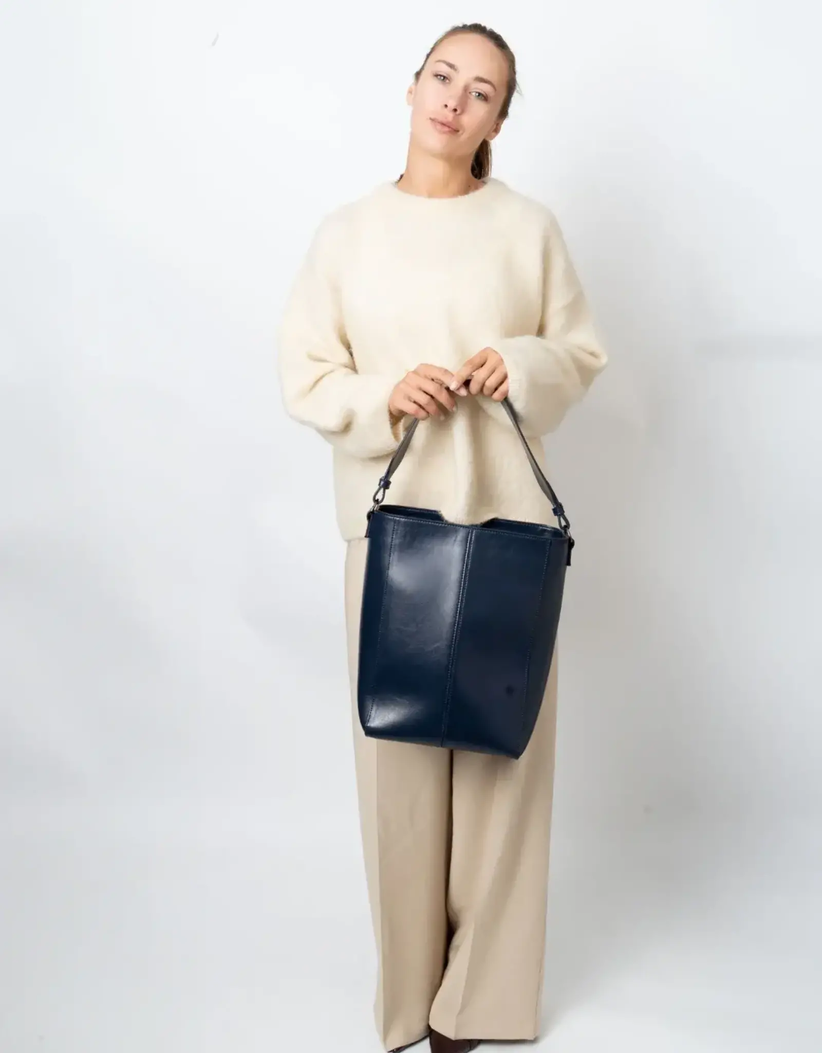 HVISK Handtas  'Casset' - Eclipse Blue - Hvisk