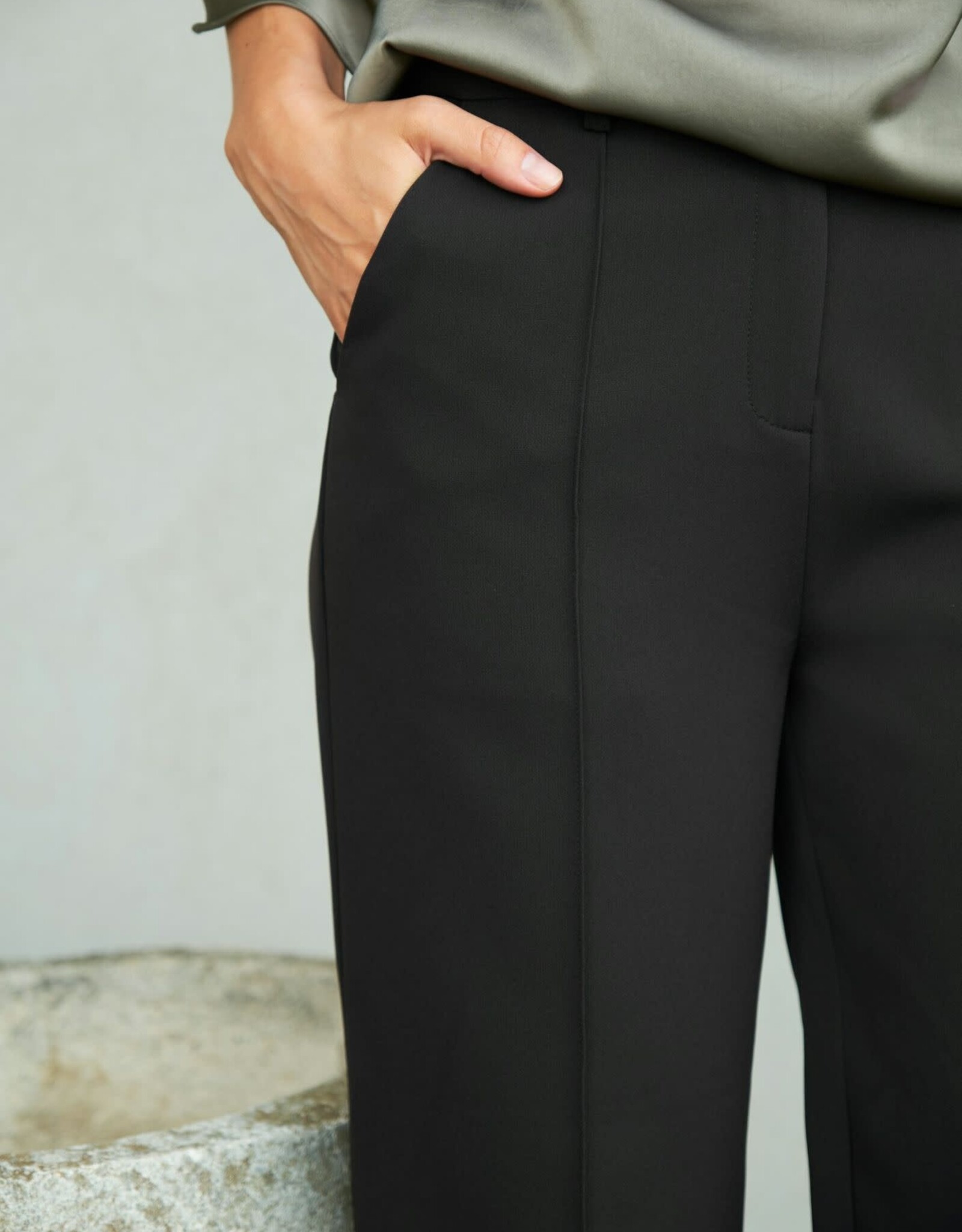 Broek 'Sury' - Black - Neo Noir