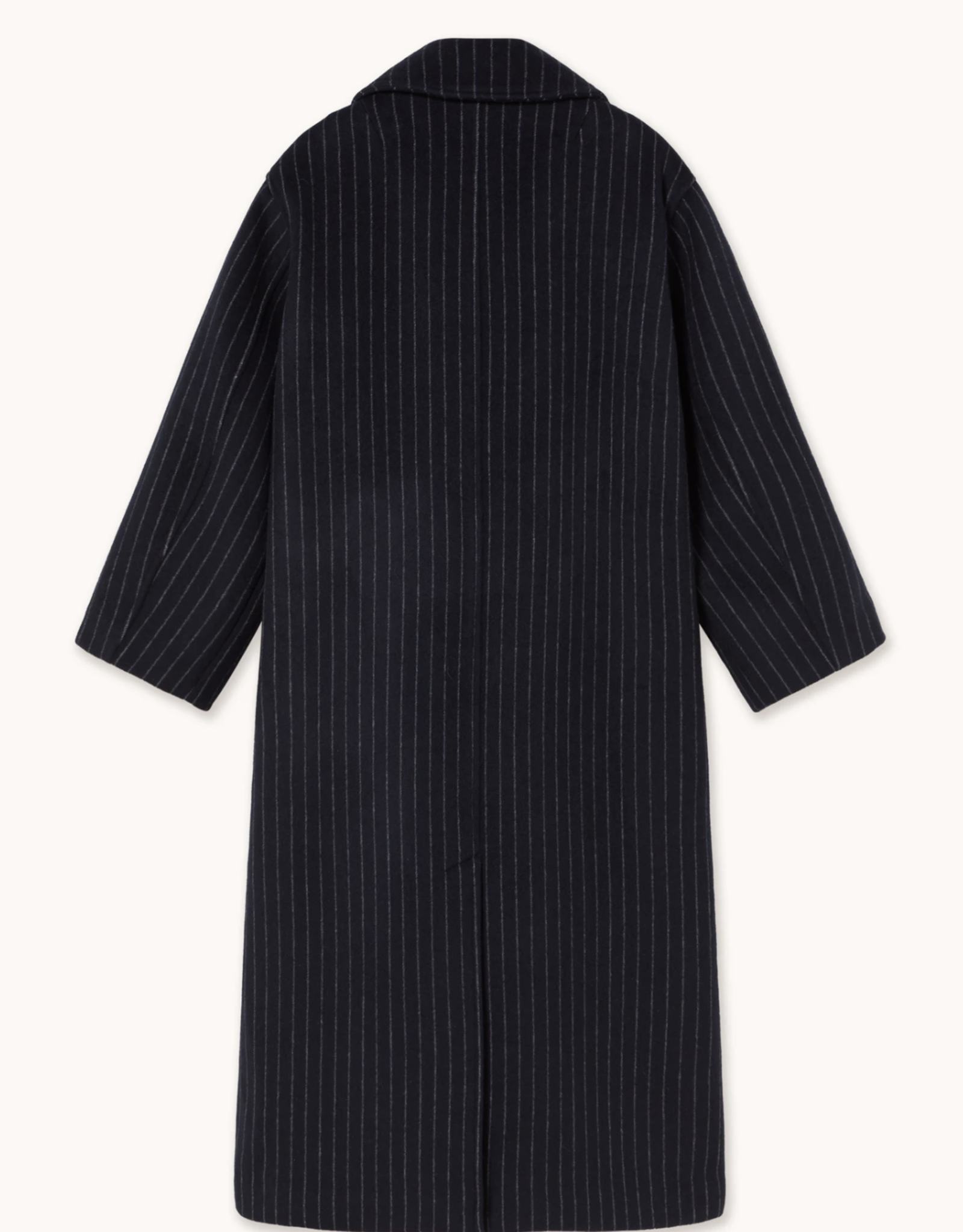 The Tiny Big Sister Long Coat - Navy - The Tiny Big Sister