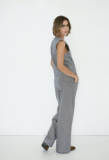 The Tiny Big Sister Broek Striped 'Twill' -  Light Navy - The Tiny Big Sister The Tiny Big Sister Broek Striped 'Twill' -  Light Navy - The Tiny Big Sister