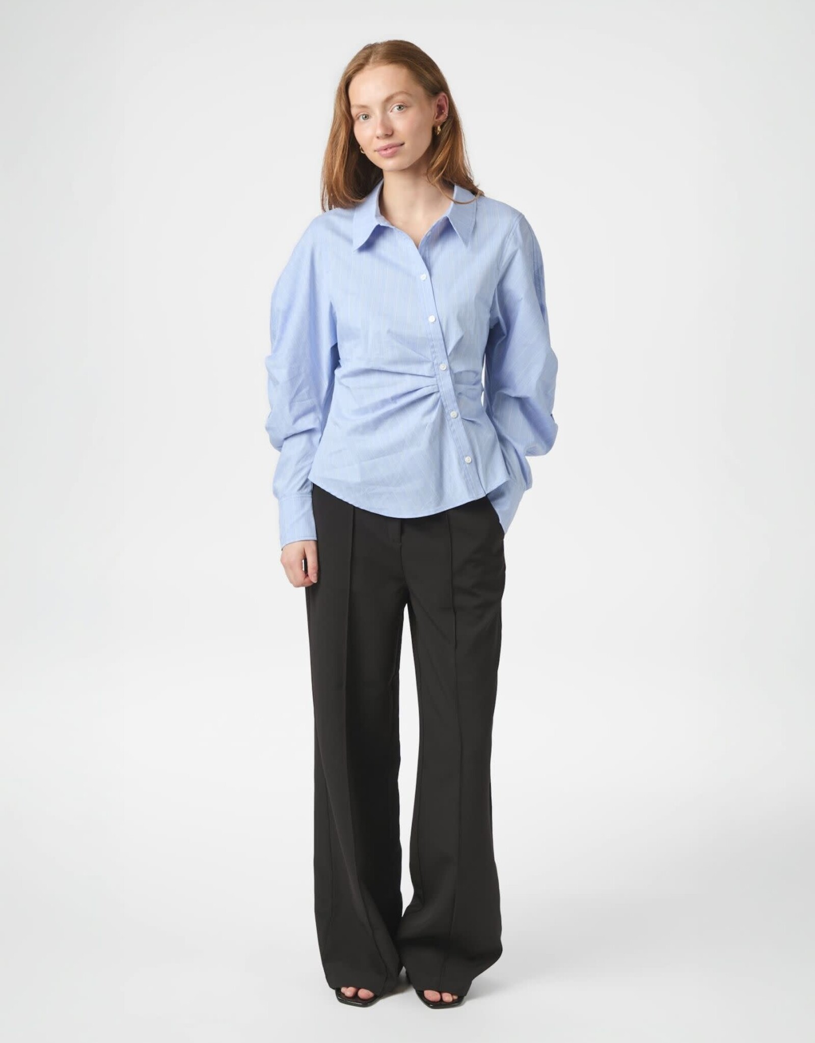 Blouse 'Neoella' - Light Blue - Neo Noir