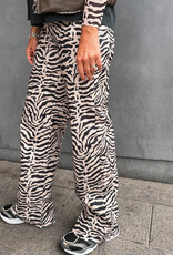 Catwalk Junkie Jeans Zebra 'Loose Fit' - Sand - Catwalk Junkie