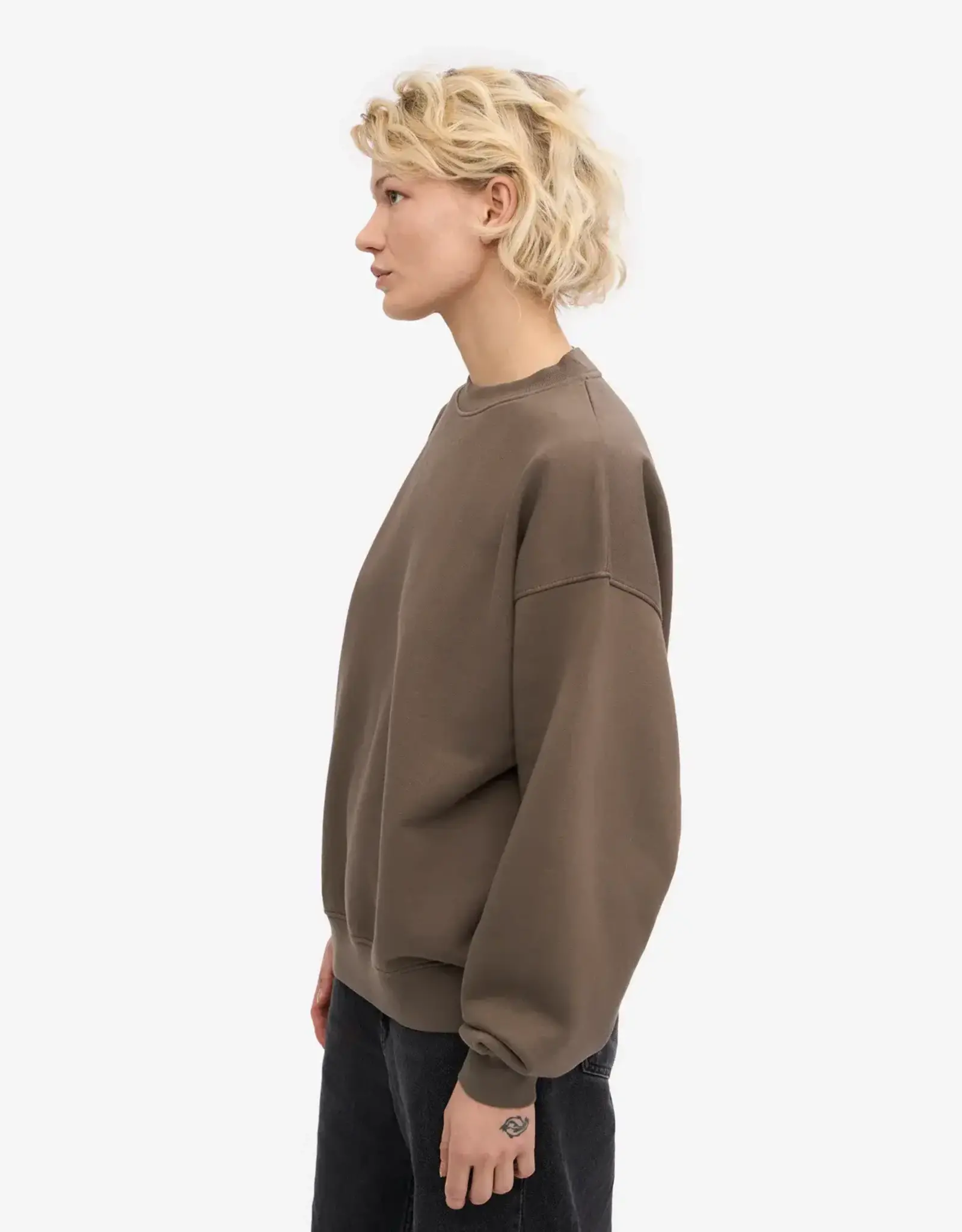 Colorful Standard Sweater 'Organic Oversized Crew' - Cedar Brown - Colorful Standard