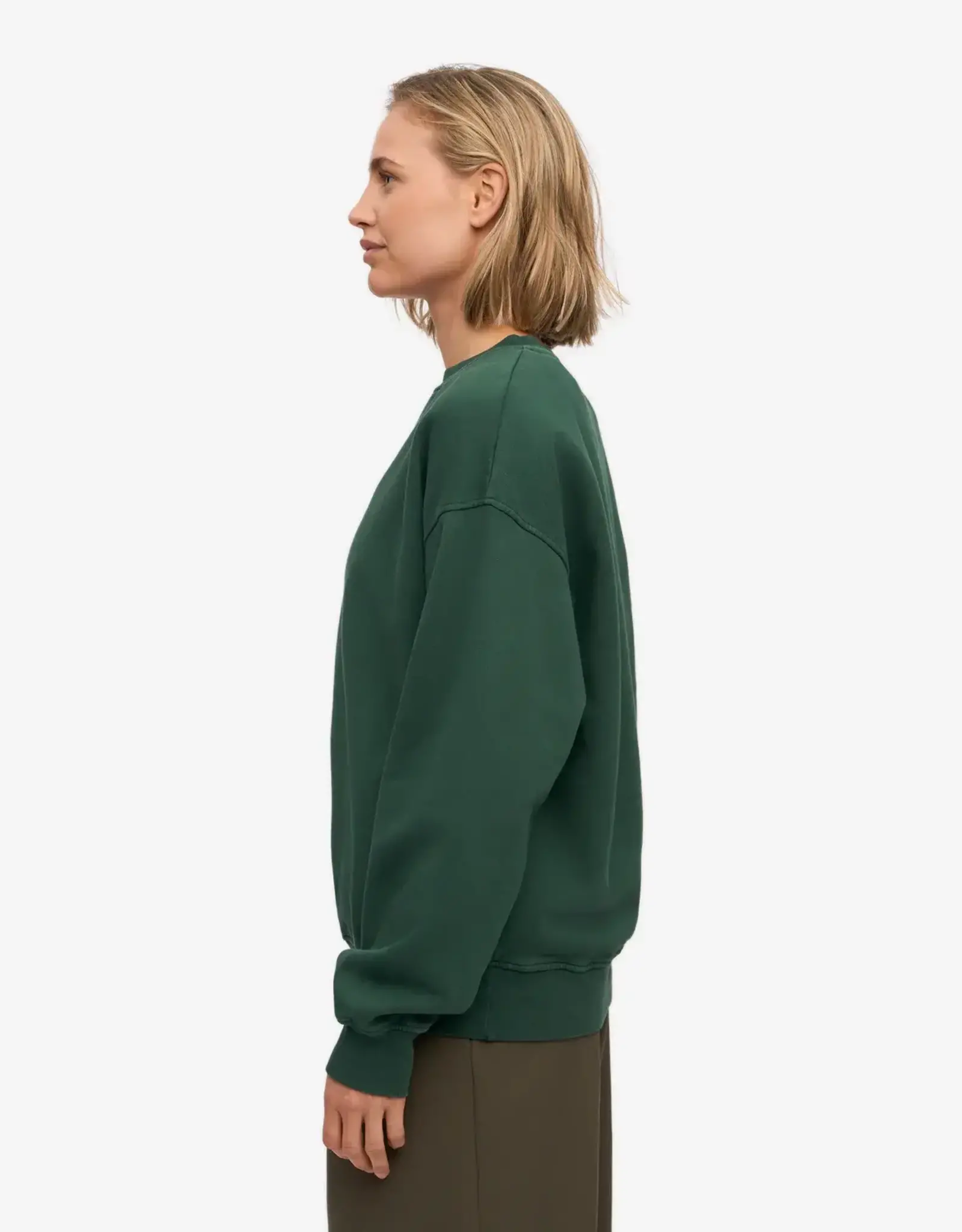 Colorful Standard Sweater 'Organic Oversized Crew' - Emerald Green - Colorful Standard
