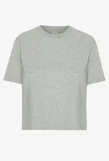 Colorful Standard T-Shirt 'Organic Boxy Crop Tee' - Heather Grey - Colorful Standard