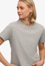 Colorful Standard T-Shirt 'Organic Boxy Crop Tee' - Heather Grey - Colorful Standard
